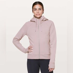 lululemon huddle & hustle hoodie in smoky blush size 4